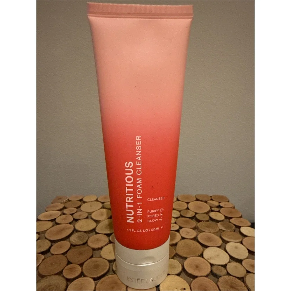 Estee Lauder Nutritious 2 in 1‎ Foam Cleanser Purify Pores Glow 4.2 oz Sealed